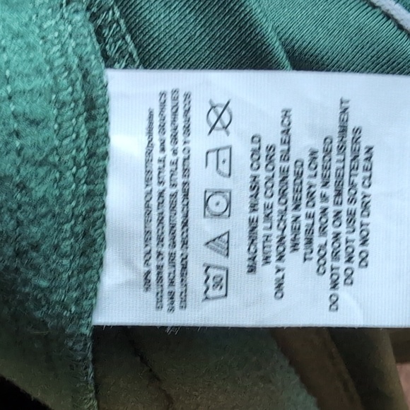 FANATICS GREEN Bay Packers NFL Embroidered Stitched Logo SWEATSHIRT - Picture 13 of 14